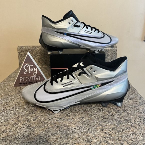 Nike Vapor Edge Elite 360 2 Football Cleats DA5457-002 Smoke Grey Mens size 11 - Picture 2 of 9